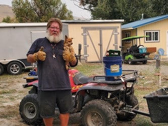 Richard (& Mr. Cujo)
